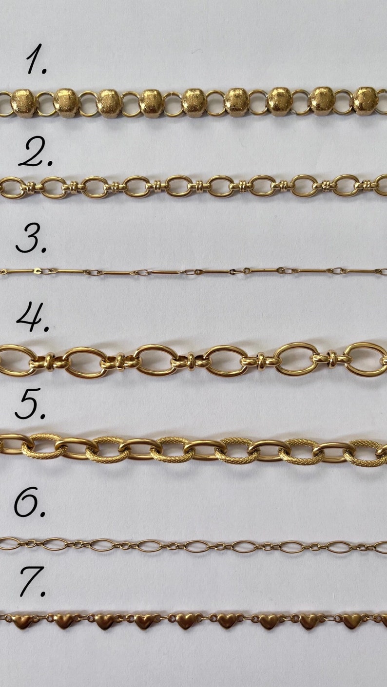 Progetta la tua collana con ciondolo personalizzata in oro Progetta la tua collana con ciondolo in oro immagine 7