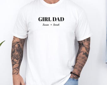 Camiseta personalizada para pai, presente de dia dos pais, presente para pai, presente de aniversário para pai