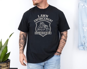 Camiseta divertida para papá, camiseta de control de césped, camiseta divertida para papá cortando césped, idea de regalo para el Día del Padre