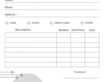 Astetic order form. Canva. Editable templates, small business, quick work. VERY GOOD QUALITY. Chevaldo