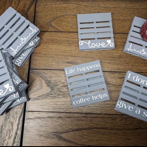 Pallet coasters