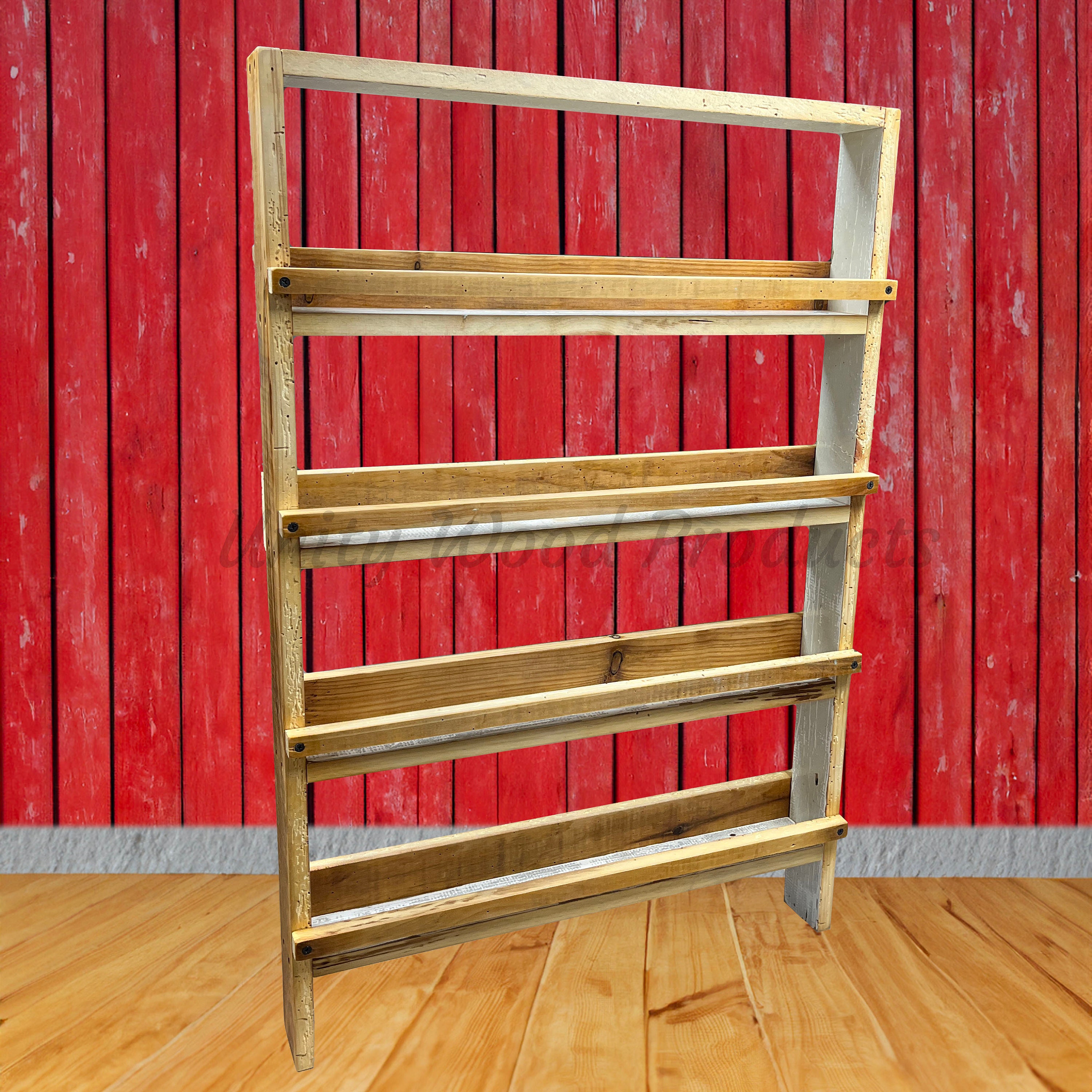 Rustic Farmhouse Style Spice Rack - Etsy