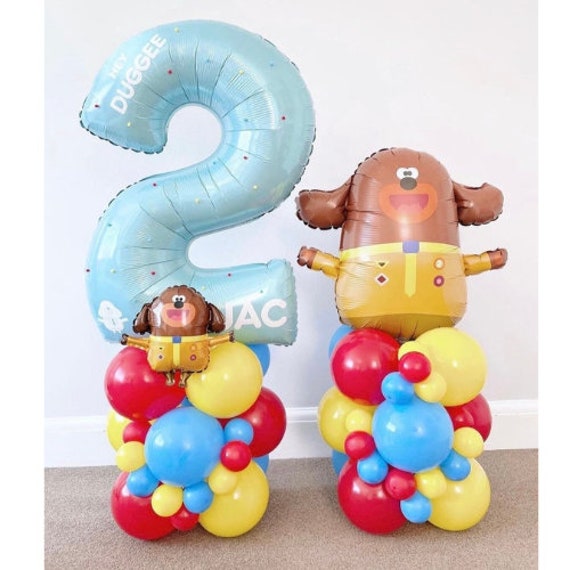 Toyland Giant Hey Duggee & Bing CBeebies Foil Balloons - Jumbo Size Kids Party Decorations