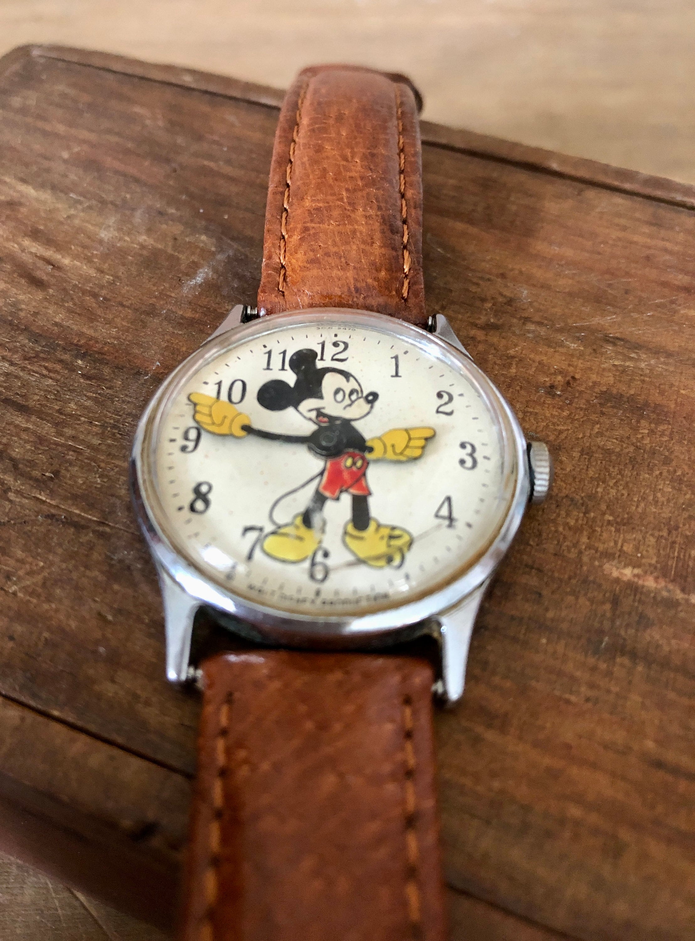 Buy Vintage Mickey Mouse Watch Walt Disney Production Authentic