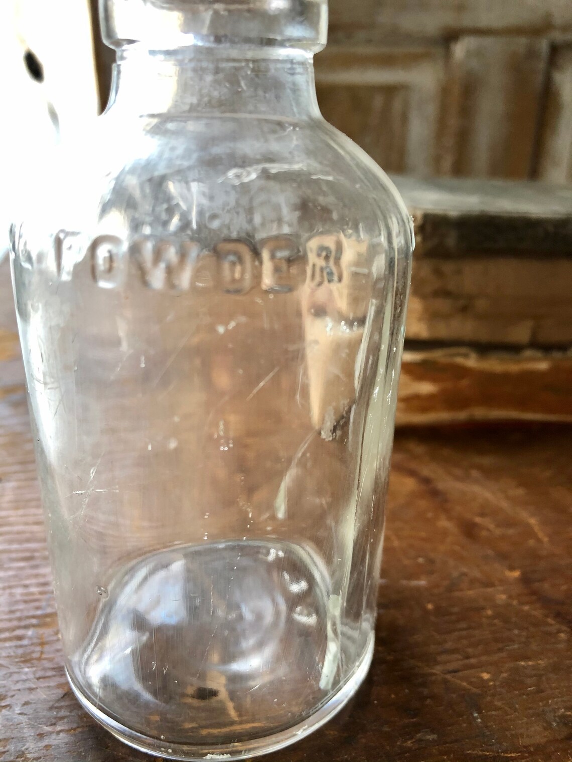 Davis O.K. Baking Powder Bottle Vintage Markings on Bottom Etsy