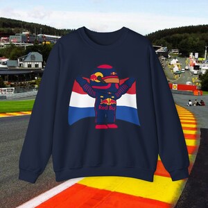 Red Bull Jumper Red Bull Sweatshirt Red Bull Sweater F1 Jumper Formula 1 Sweatshirt F1 Gift Formula 1 Gift Red Bull Fan Gift Racing Fan image 4