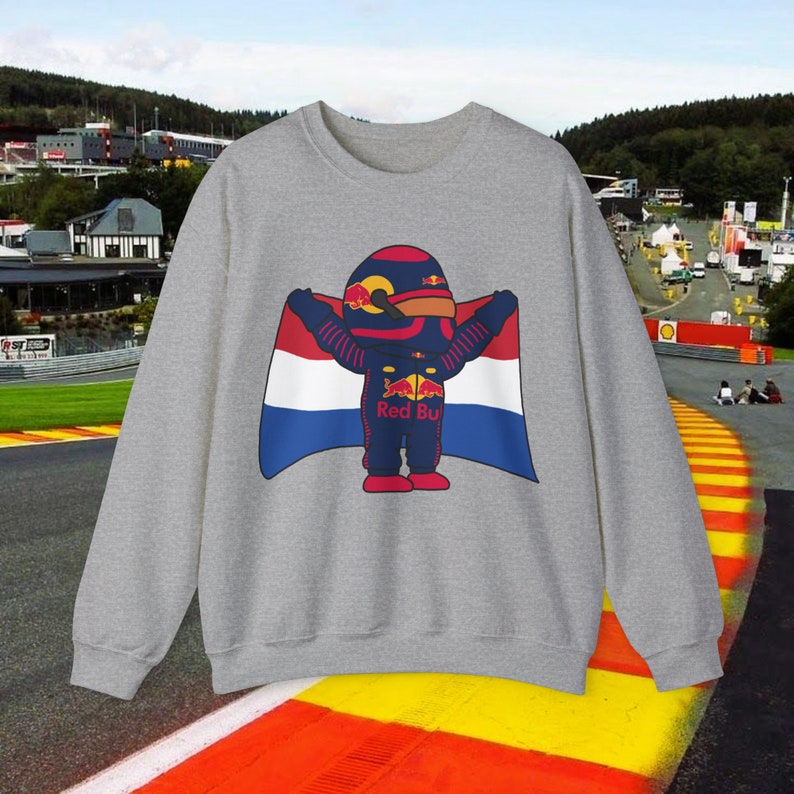 Red Bull Jumper Red Bull Sweatshirt Red Bull Sweater F1 Jumper Formula 1 Sweatshirt F1 Gift Formula 1 Gift Red Bull Fan Gift Racing Fan image 7