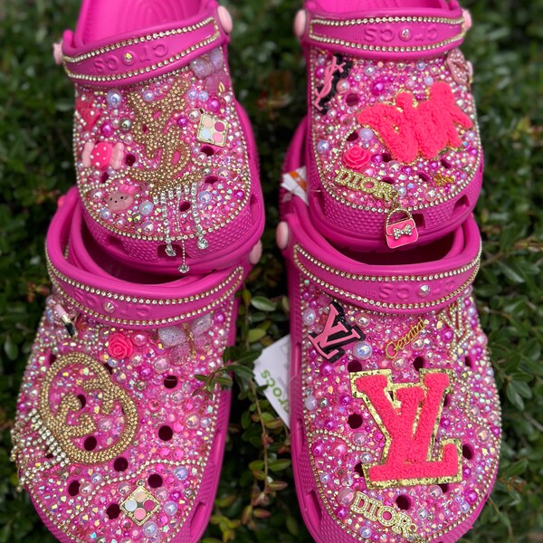 bling bling crocs