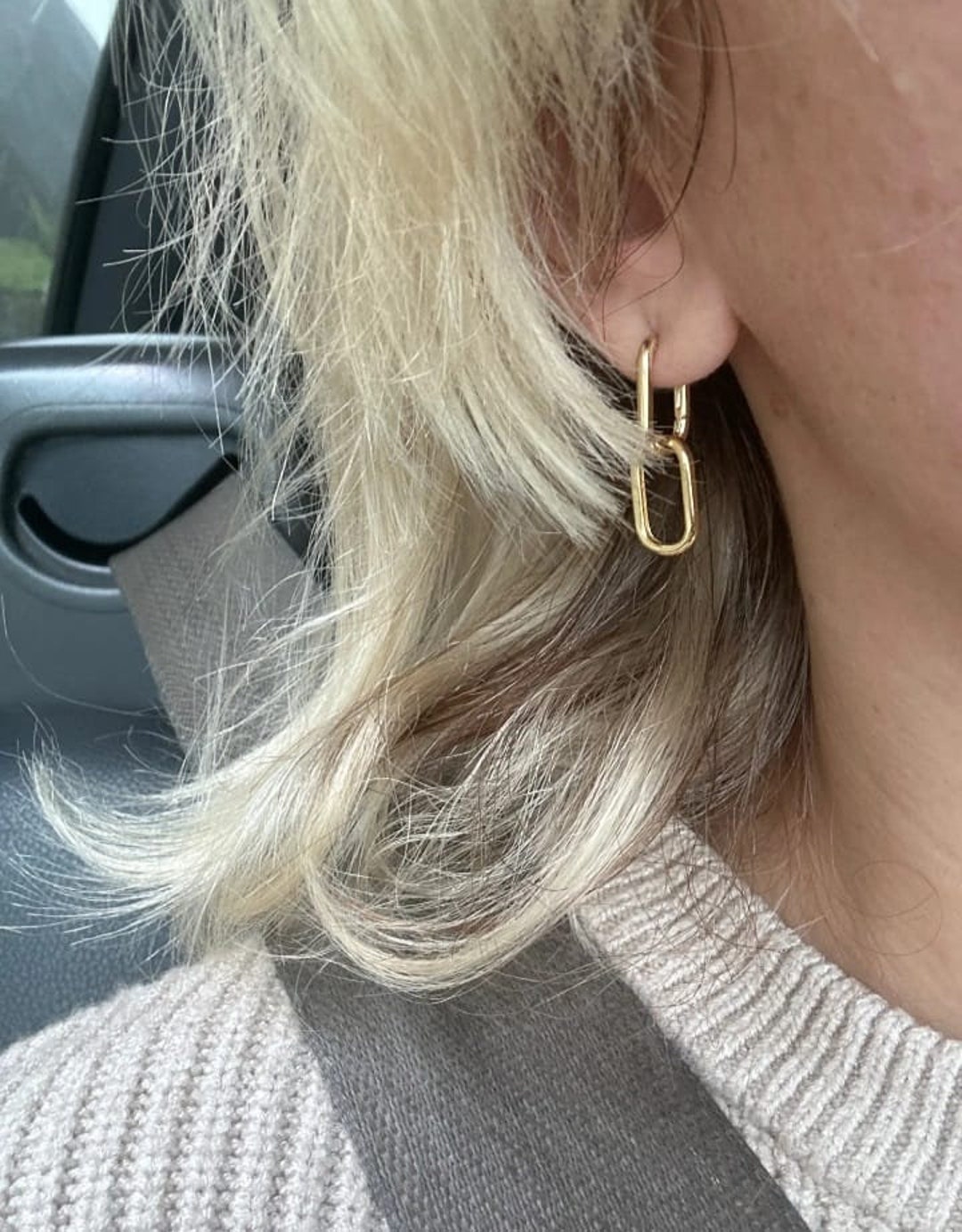 Link XL Tie and Dye Earrings main image 0