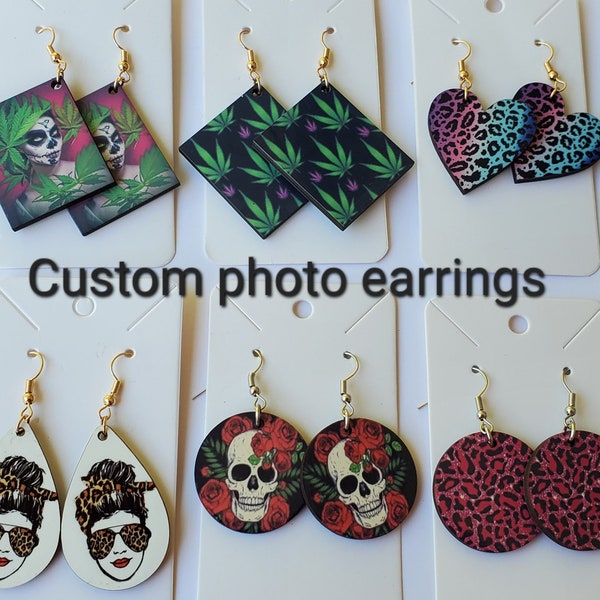 Custom earrings