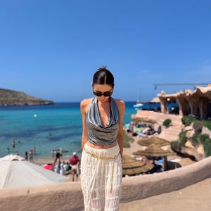 Moonflash Ibiza halter top in one size by Domkovych