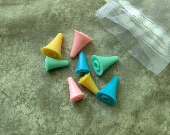 Rubber Glue Bottle Toppers: Sugar Belle & Art Glitter Glue - 8 Piece Set