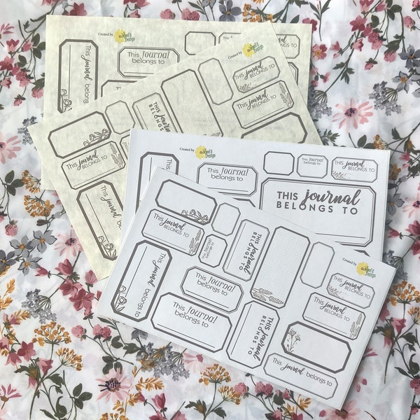 This Belongs to Stickers - Etsy
