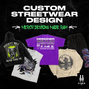 Individuelles Streetwear-Design | Digitale Grafik für DTG oder DTF | Grunge Merch Kunst für T-Shirts & Hoodies | Druckbare PNG-Datei