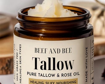 Natural Beef Tallow Moisturizer: Homeopathic Skin Healing