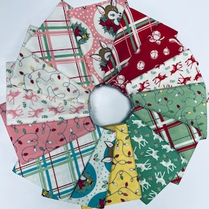 Deer Christmas by Urban Chiks for Moda - FQ bundle - OOP