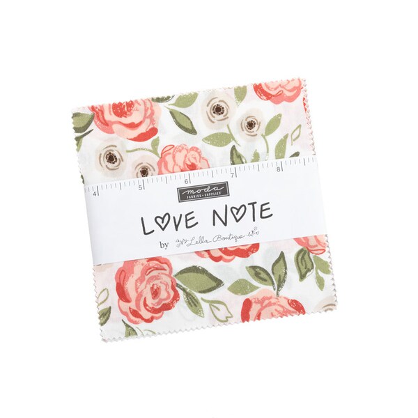 Love Note by Lella Boutique for Moda - Charm Pack