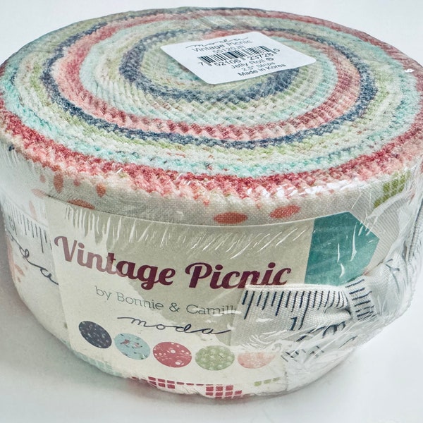 Moda Vintage Picnic Fabric Etsy