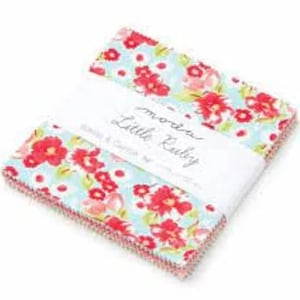 Little Ruby by Bonnie and Camille for Moda Charm Pack OOP, hard to find