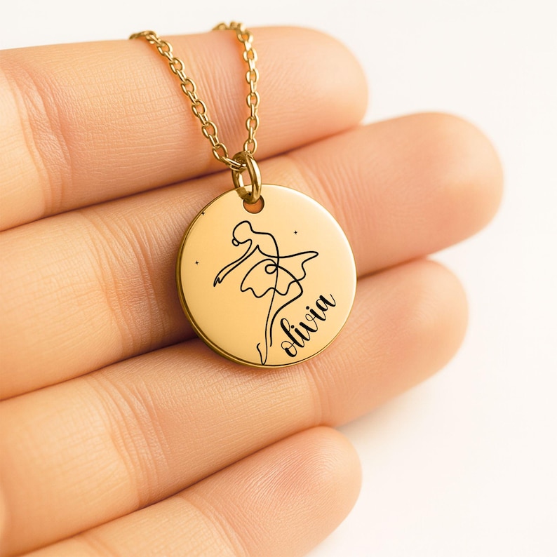 VASSAGO Ballerina Ballet Ketting Cadeau voor Meisjes