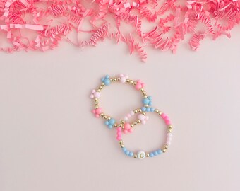 Girls Mickey Bracelet Stack, Stack of 2, Mouse Bracelets, Mickey Bracelets, Colorful bracelets, Custom Bracelet Stack, Mommy and Me Bracelet
