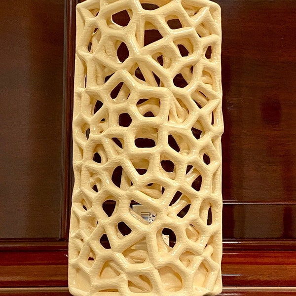 Lampada stampata in 3D - Design Voronoi - Paralume ramificato