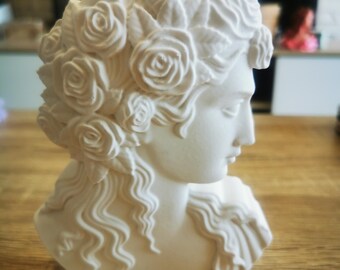 Greek Inspired White Goddess Statue | Gift For Mythology Lovers | Gift For Fantasy Lovers
