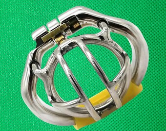 Small Chastity Device for Men Stainless Steel/Cock Cage/Penis Ring/Cock Cage