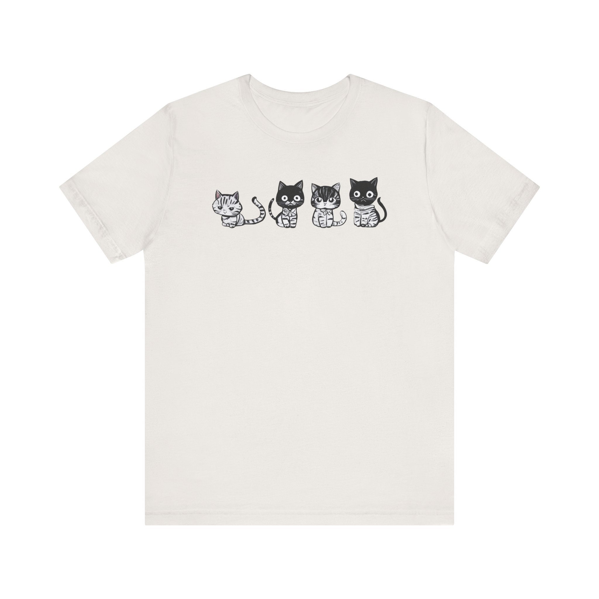 ★AWESOMEUS★ FOUR CATS PIGMENT TSHIRT 4COLOR 71AXw4LfBlL.jpg