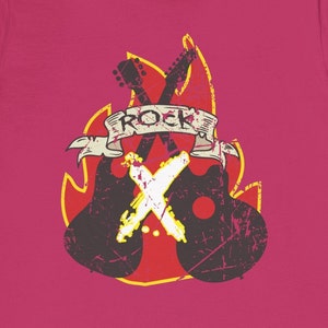 Rock The Kitchen Distressed Print - Inspired by Gambit X-Men 97 - Unisex Jersey Short Sleeve Tee - Available in Large Sizes