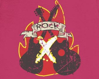 Rock The Kitchen Distressed Print - Inspired by Gambit X-Men 97 - Unisex Jersey Short Sleeve Tee - Available in Large Sizes
