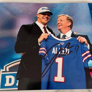 Josh Allen Buffalo Bills Autographed 8x10 Photo COA