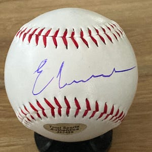 Elly De La Cruz Autographed Cincinnati Reds Baseball COA