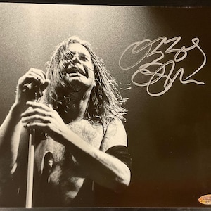 Ozzy Osbourne 直筆サイン色紙　ポラロイド写真付 Ozzy Osbourne Signature - Etsy