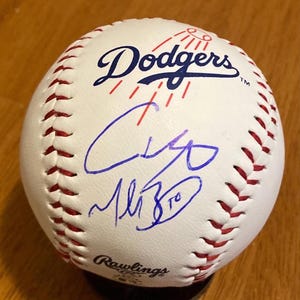 Mookie Betts Freddie Freeman & Teoscar Hernandez "2024 WS CHAMPS" gesigneerde Los Angeles Dodgers Baseball COA
