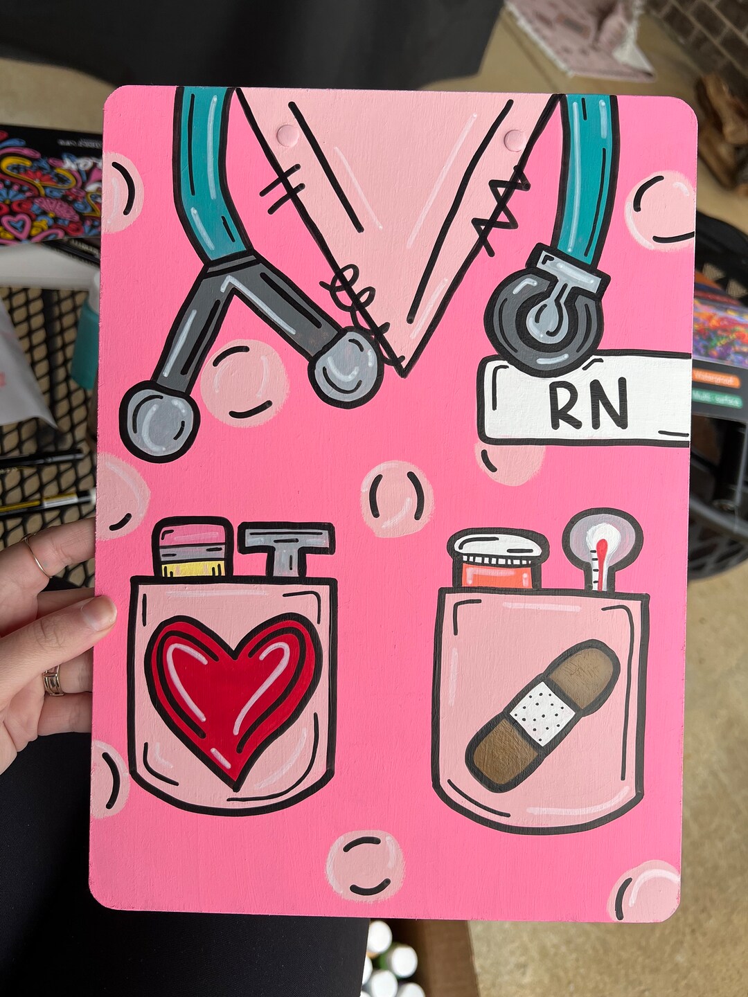 Custom Clipboards/ Nurse / RN / Tech / Scrubs / Name / Boards