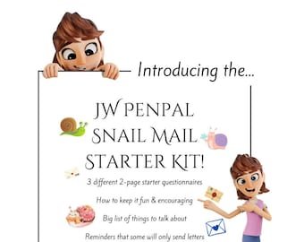 JW PenPal Snail Mail Starter Kit
