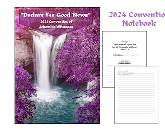 2024 Declare the Good News Convention Notebook w/talk titles