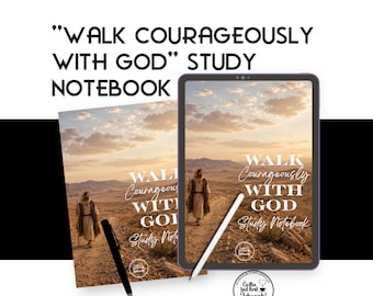 JW Gehen Sie mutig mit Gott Studien-Notizbuch-Begleiter Digitaler Download