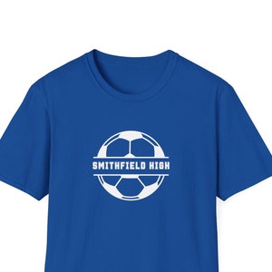 Custom name soccer shirt personalized soccer tee soccer fan gift for soccer lover soccer season tshirt sports fan soccer team soccer match