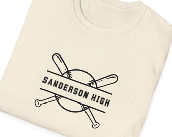 Gepersonaliseerde softbalshirt aangepaste naam softbal T-shirt softbalfan cadeau voor softballiefhebber softbalseizoen tshirt sportfan softbalteam