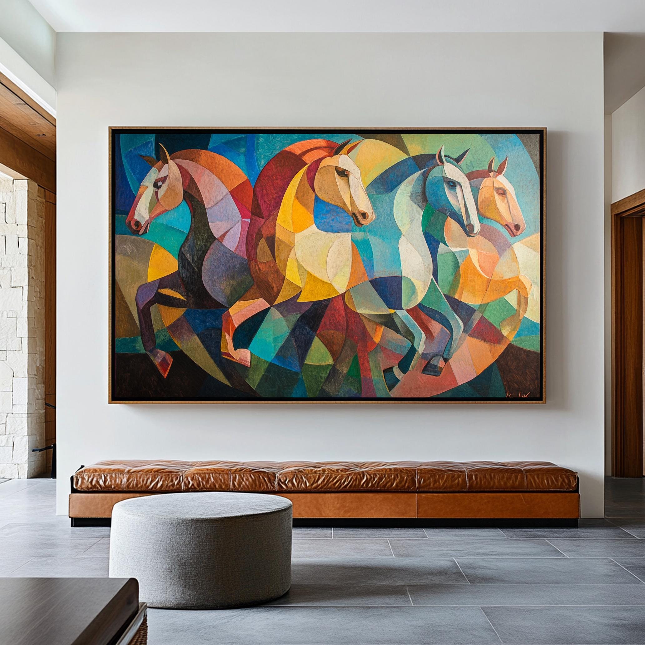 7 horse painting - Etsy 日本