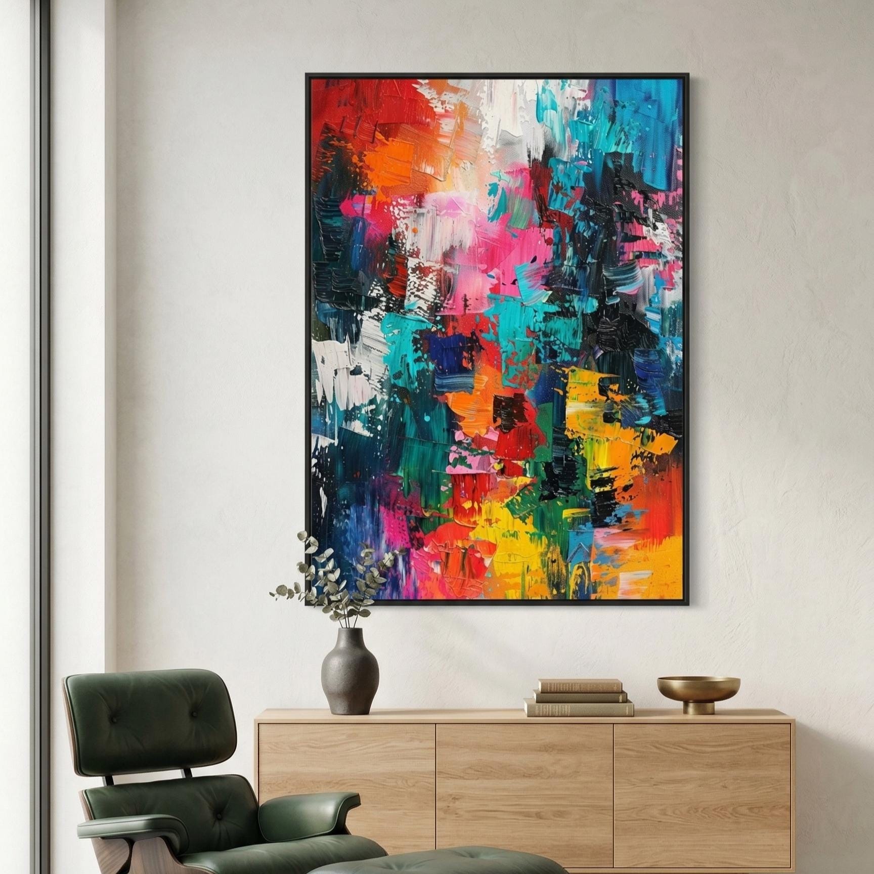 Abstract Print Colorful Abstract Art Print, Modern Wall Decor (digital Download) - Etsy