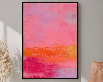 Minimalistische abstrakte Malerei, moderne abstrakte Kunst, moderne Kunst, druckbare Wandkunst, moderne Kunst, digitaler Download