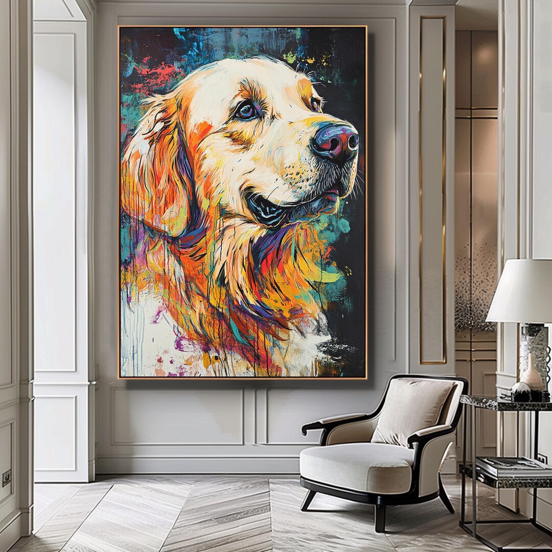 Golden Retriever Prints Digital Download Dog Print Golden Retriever ...