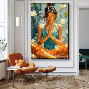 Mindfulness and stillness artwork