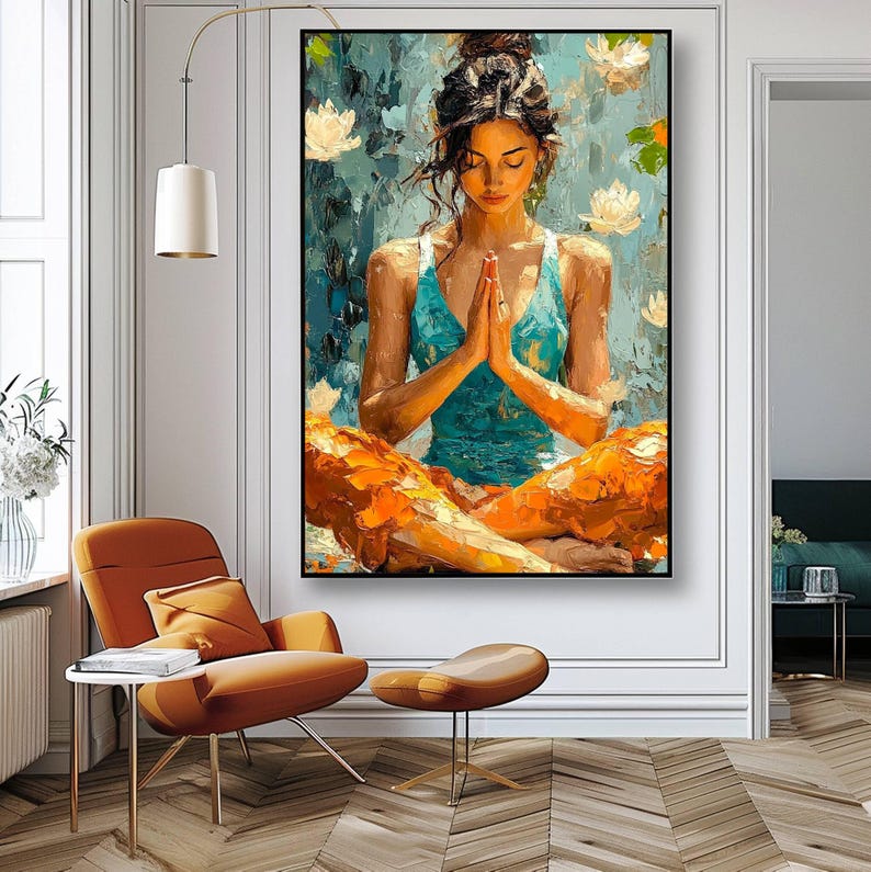 Mindfulness and stillness artwork