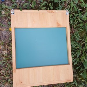 Natural Wooden Mirror, Rectangular Mirror zdjęcie 3