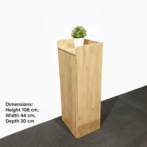 Folding Bar Table with Storage: Handmade Kitchen Breakfast Table image 4