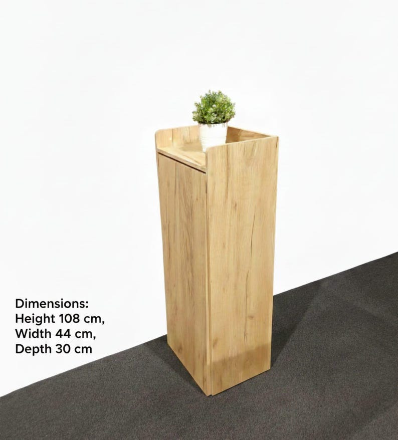 Folding Bar Table with Storage: Handmade Kitchen Breakfast Table image 4